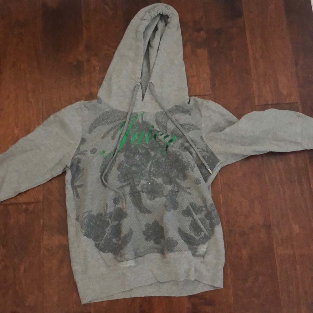 Grey juicy couture hoodie.